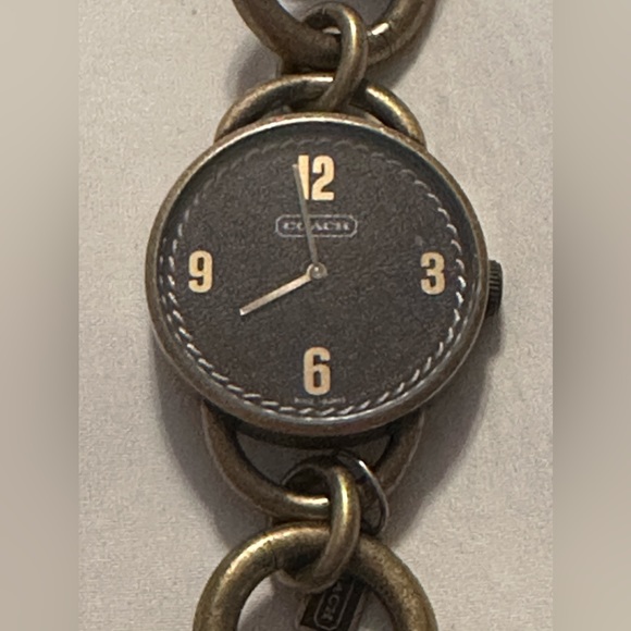Authentic Coach Bronze Bracelet Watch - Picture 2 of 3